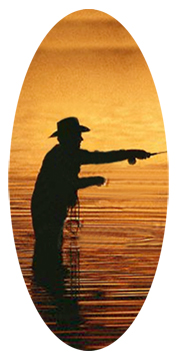 Gone Fishing (Man) Bronze